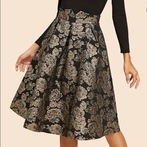 Flare Flower Skirt